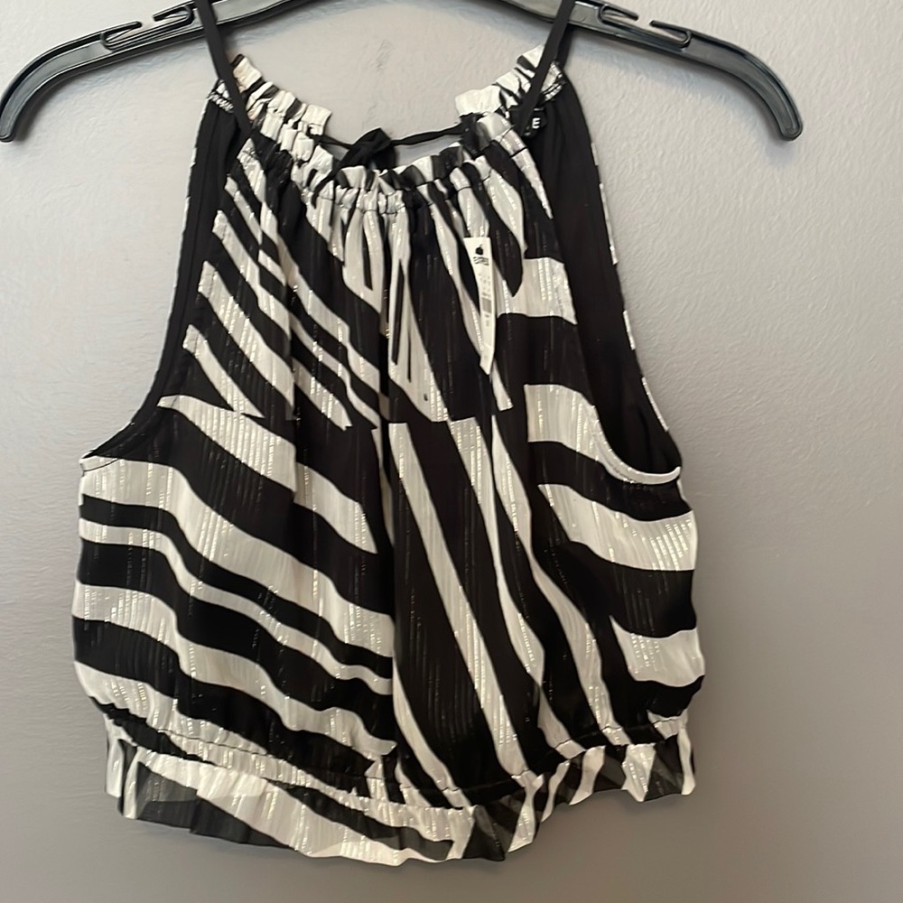 Express crop top NWT